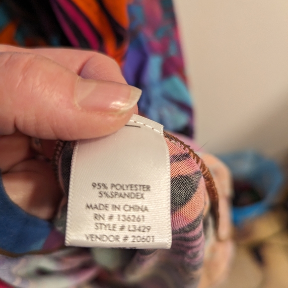 Long maxi Newport News XL dress - Picture 5 of 7